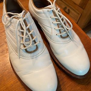 Ecco hydro max golf shoes- only worn couple times and lots of life left.